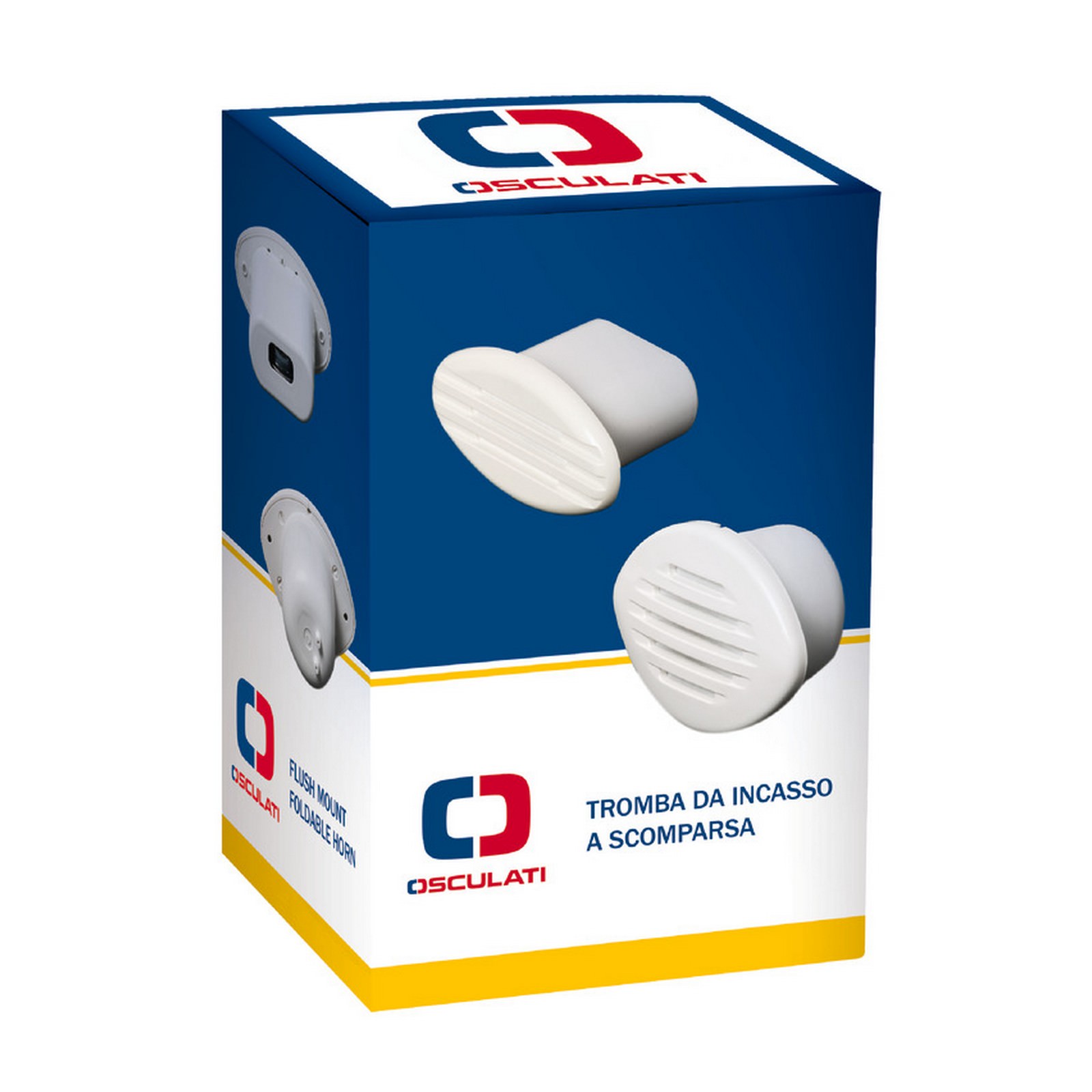 Tromba Da Incasso OSCULATI Bianca - 112 DB Potente Per Avvisi Acustici - Foto 12