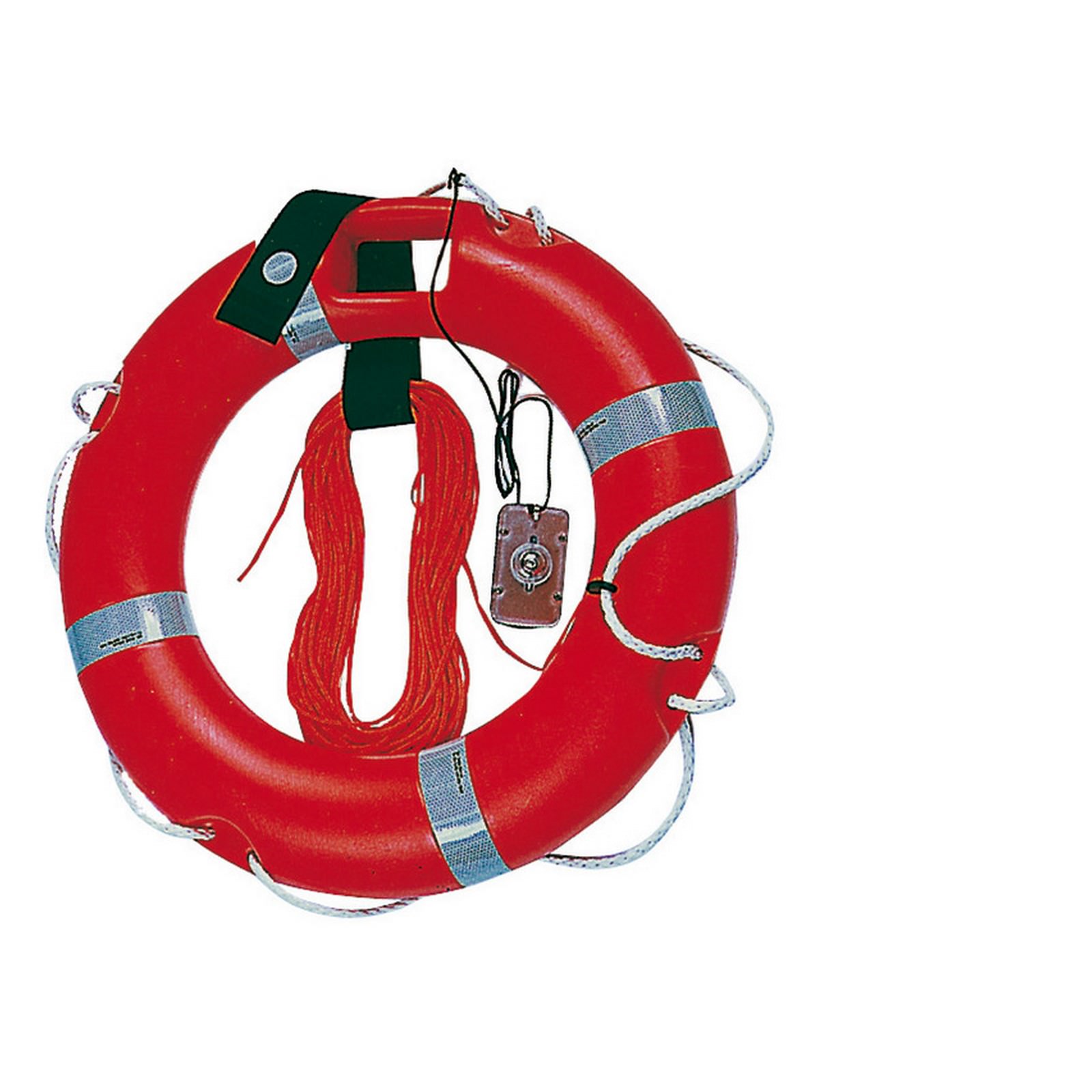 Sacca Per Salvagente Anulare - Custodia Protettiva In Tessuto Rinforzato Blu Per Sicurezza Nautica - Foto 2