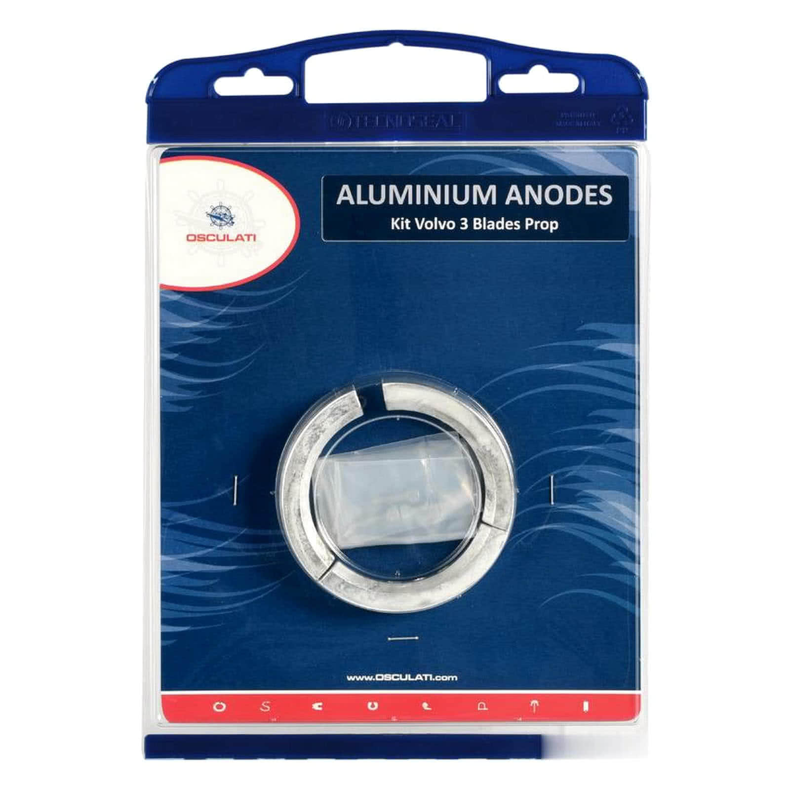 KIT ANODI PER MERCRUISER BRAVO I Materiale ALLUMINIO Motore MERCRUISER