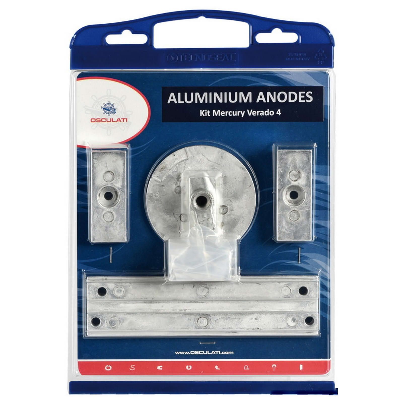 Kit Bravo III-04 magnesio - 43.362.02 - Anodi per motori