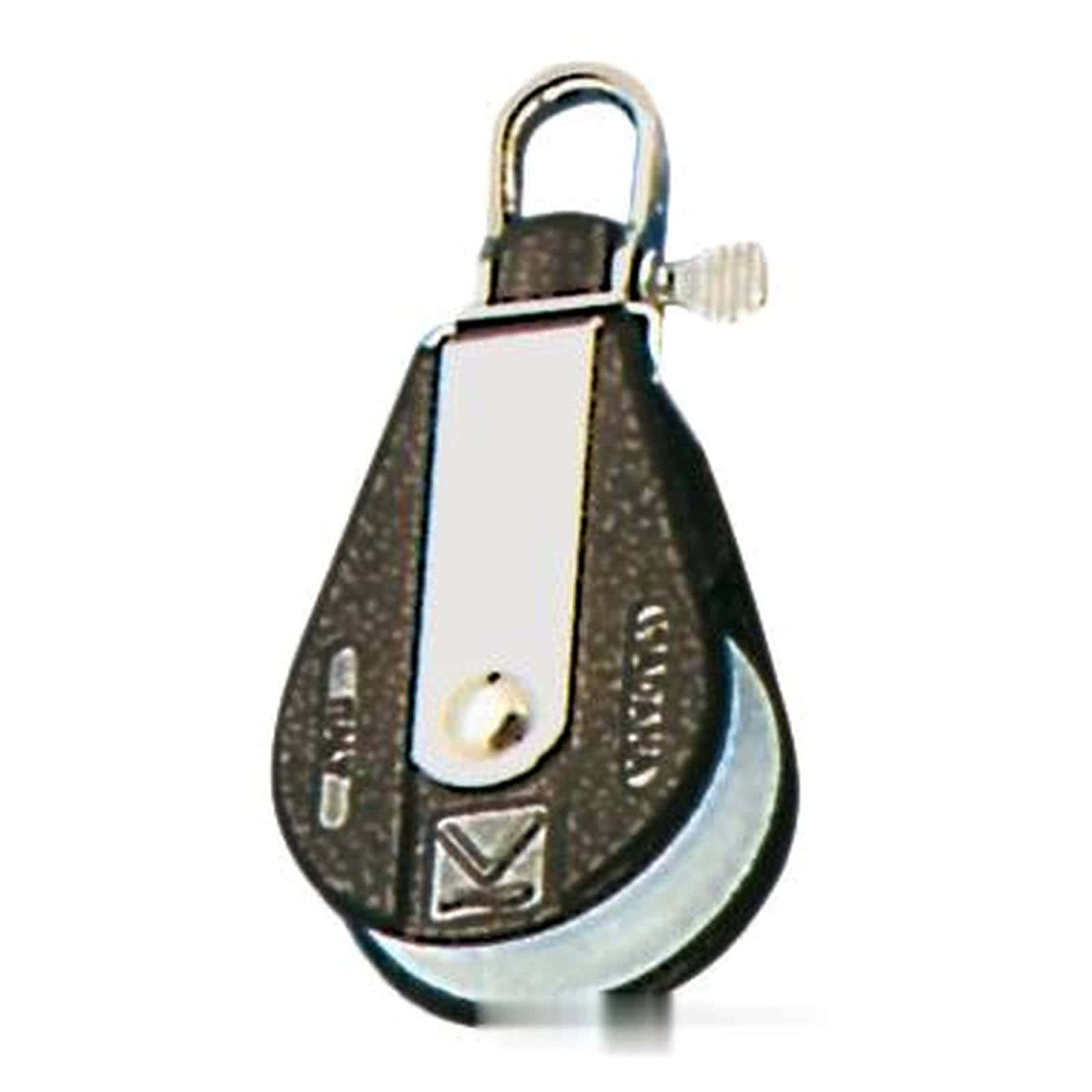 Viadana Bozzello Plastinox A 2 Pulegge Tipo Violino 8x34 Con Strozzascotte E Arricavo - Per Nautica E Vela - Foto 6