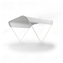 Tendalino Bimini 2 archi 135 X180 cm bianco