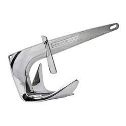 Musone di prua + ancora Trefoil® con sistema di chiusura anti acqua