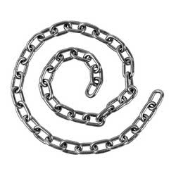 Coppia di spezzoni catena inox 8 mm