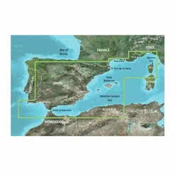 GARMIN Mappa Cartografia BlueChart G3 HXEU010R - Spain, Mediterranean Coast