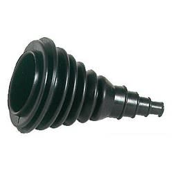 Maxi soffietto passacavi nero Cuffia - Ricettacolo