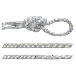 Treccia in poliestere a basso stiramento