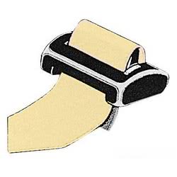 Fibbia Sea Sure in nylon nero