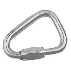 Moschettone Delta con apertura a vite