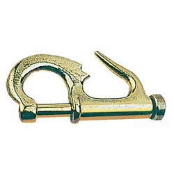 Moschettone in ottone stampato per fiocco rapido