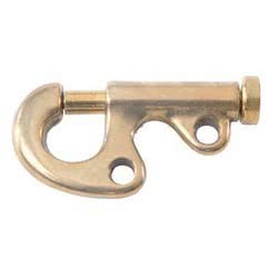Moschettoni in ottone per fiocco e molla in Everdur