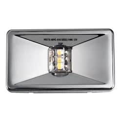 Fanale rettangolare Mouse Stern corpo inox Segnalazione