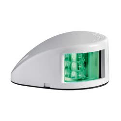 Fanale di via Mouse Deck verde corpo ABS bianco Segnalazione