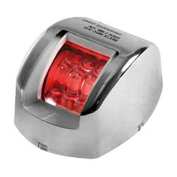 Fanale di via Mouse rosso corpo inox Segnalazione