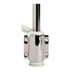 Asta led 100 cm estraibile fanale plastica bianca Segnalazione