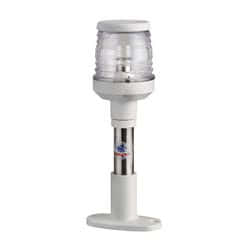 Asta con fanale bianco 20 cm Segnalazione