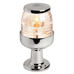 Fanale base inox 360° 85 mm 24 V Segnalazione