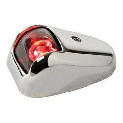 Fanale rosso inox 112° Orions Segnalazione