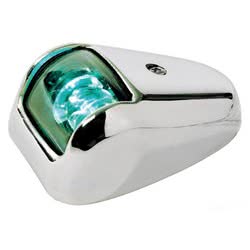 Fanale verde inox 112° Orions Segnalazione