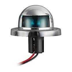 Fanalino ABS cromato verde 112° Segnalazione