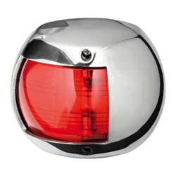 Compact 12 AISI 316/112.5° red navigation light