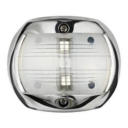 Fanale Compact 12 inox poppa bianco Segnalazione
