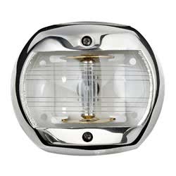 Fanale Classic 12 inox poppa bianco Segnalazione