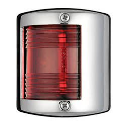 Fanale U85 inox rosso Segnalazione