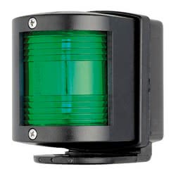 Fanale U77 verde/nero basetta posteriore Segnalazione