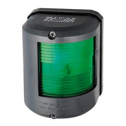 Fanale U78 verde-nero 12 V Segnalazione