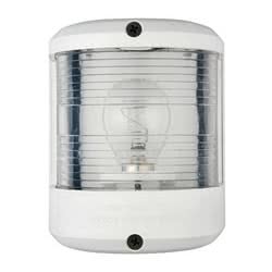 Fanale U78 testa albero bianco 12 V Segnalazione