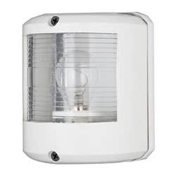 Fanale U78 poppa bianco/bianco 12 V Segnalazione