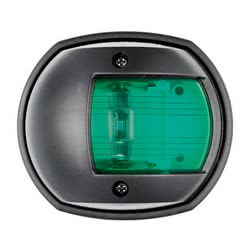 Fanale a led destro carcassa nera Segnalazione