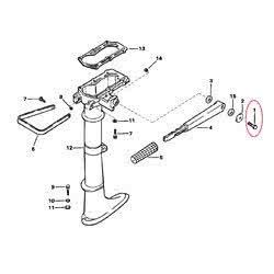 Vite Evinrude Johnson BRP passo americano (USA)
