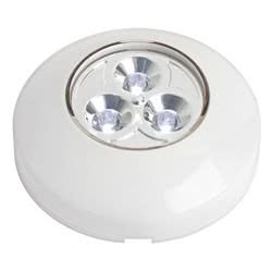 Luce di cortesia LED a luce bianca a pile