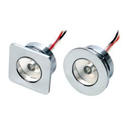 Luce di cortesia LED da incasso - frontale