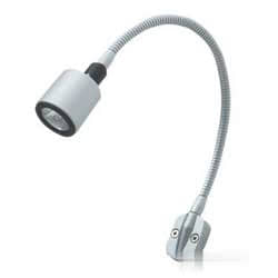 Articulated halogen spotlight for bedhead and chart table