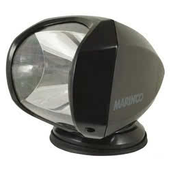 Spotlight 100W 12V 24V Black including Remote SPLR