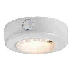 Plafoniera LED in ABS bianca