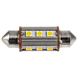 2 Lampadine LED a siluro 42 mm 3000 K 2,5W