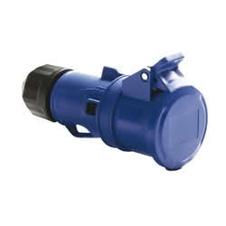 Power plug for deck connection, female 32 A