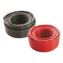 Cavo batterie nero in rame stagnato 25 mm