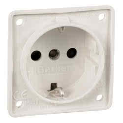 Presa schuko bianca