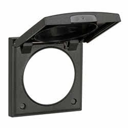 Cornice con coperchio nero antracite