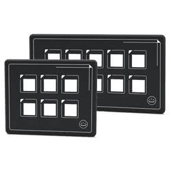 Pannello elettrico touch-control ultra sottile formato da pannello + cavo USB + Control Box