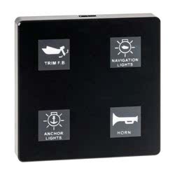 Pannello elettrico touch programmabile con centralina CAN-BUS