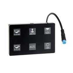 Electric touch panel 6 switches