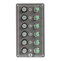 Elite electric control panel 6 switches