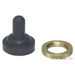 Cappuccio in gomma a tenuta stagna per interruttori a levetta