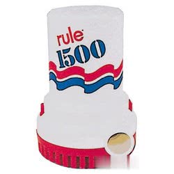 Pompa RULE 1500 e 2000 ad immersione